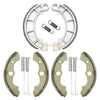 Honda Rancher 350 2 x Front & Rear Brake Shoes (2000–2006)