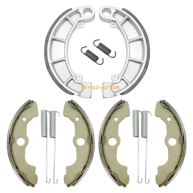 Honda Rancher 350 2 x Front & Rear Brake Shoes (2000–2006)