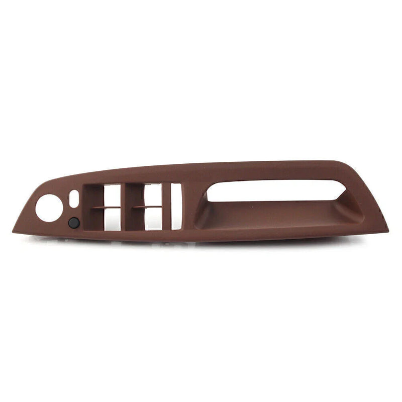 BMW X5 X6 E70 LHD ABS Red Brown Inner Door Handle Trim Cover (2007-2013)