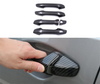 Kia Forte Cerato K3 External Door Handle Cover Carbon Fiber Style (2019–2021)