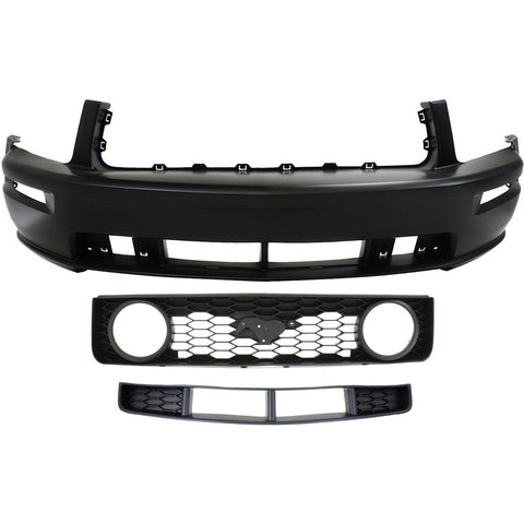 Front Bumper Cover Kit Fits Ford Mustang 2005-2009 GT