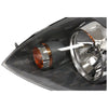 Ford Fiesta LH Black Headlight Left (2005-2008)