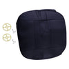 Universal Fit Vehicles Black Front Car Seat Covers Cushion Protector