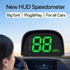 Car SUV Digital MPH Universal HUD GPS Head-Up Display Speedometer