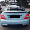 Benz C Coupe C204 Gloss Black Rear Boot Spoiler Lip (2011-2014)