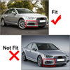AUDI A4 B9 Front Bumper Fog Light Grille Covers 2 x Lower L + R (2016-2018)