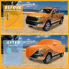 Ford Ranger - Orange Cotton with Zipper Waterproof All Weather Car Cover