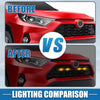 Toyota RAV4 Grill LED Light Front Grille Lights (2019–2022)