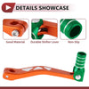 Yamaha TTR 50cc Orange Green Folding Gear Shifter Levers