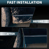 Ford Ranger 2024-2025 Splash Guards, No-Drill Installation Mud Flaps Kit