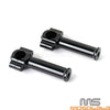 Harley Softail Slim Low Rider Dyna 1'' Handlebar Riser Clamps (2012-2023)