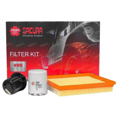 Ford Courier Oil & Air Fuel Filter Service Kit (1990 - 1996)