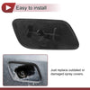 Subaru Forester 2013-2015 Black Front Left Washer Nozzle Cover