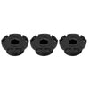 BMW 320i 328i 528i 3 x Engine Oil Drain Plug ABS Black (2012-2016)