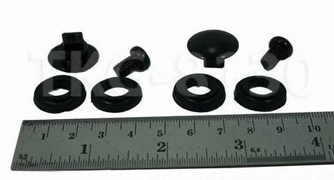 Toyota Hilux 2 x Bolt Nut Screw Rear Cab Window Latch (1989-1997)