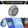 Scooter Skateboard Wheel Deep Groove Ball Bearings P6 12x37x12mm
