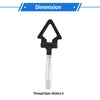 Mitsubishi Lancer EX Triangle Tow Hooks (2000-2006)