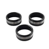 Subaru Forester XV Crosstrek WRX STi Blk AC Climate Control Knob Ring Covers (2014-2021)