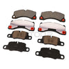 Front & Rear Brake Pad Set 4-Wheel Fits Porsche Panamera (2010-2020)