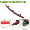 Ford Fusion 2019-2020 Red 1 x Rear Right Bumper Reflector
