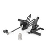 Kawasaki Z400 / Ninja 400 CNC Footrest System Black (2018-2022)