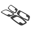 Dodge Charger Carbon Fiber Inner Door Handle Bowl Cover Trim 2 x (2015-2020)