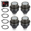 Suzuki King Quad 400 LTA400F 4x4 Ball Joints Set of 4 (2000-2008)