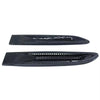 Jaguar XF XE XFL F-Pace E-Pace Black Exterior Side Wing Vent Covers (2015-2023)