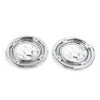 Harley Electra Street Tri Glide Chrome Rear Speaker Accent Trim Covers