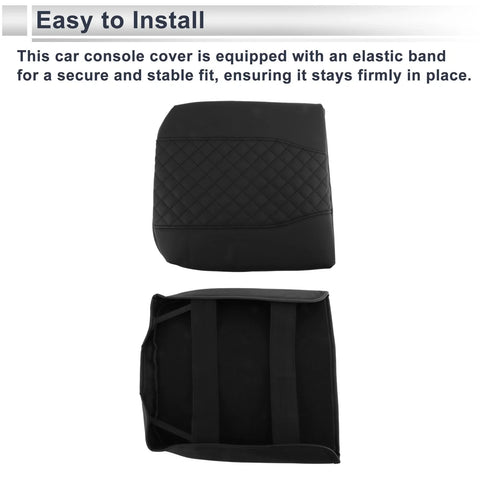 Chevrolet Silverado Black Center Console Cover (2019 - 2025)