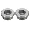 BMW F01 F10 F30 F32 G30 2 x Rear Axle Differential Drain Plugs with O-Rings