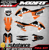 KTM SXF 250 450 Graphics Decal Kit (2016-2018)
