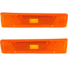 Front Side Marker Set For 1980-1986 Ford F-150 Bronco