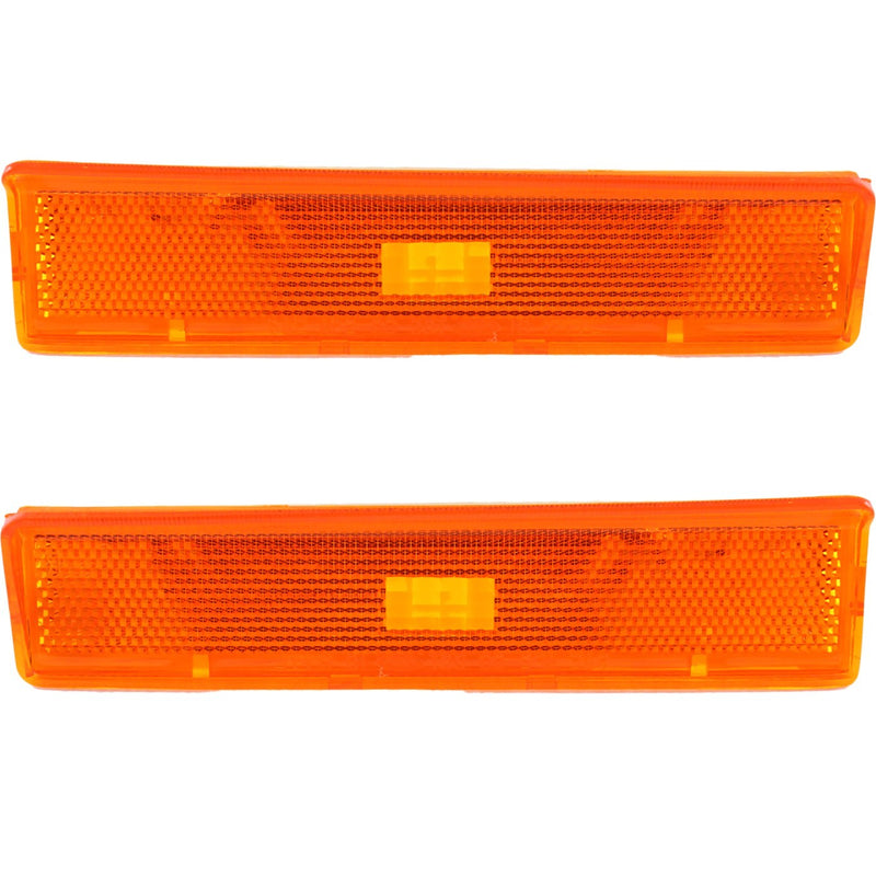 Front Side Marker Set For 1980-1986 Ford F-150 Bronco