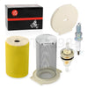 Yamaha Kodiak Air Filter Guide End Cap Kit (1993–1999)