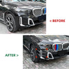 BMW X5 G05 Carbon Look Front Side Air Vent Trim Cover (2023-2025)