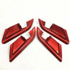 Toyota Camry 4 Pcs Red Door Handle Bowl Covers (2018-2023)