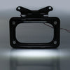 Harley FLHRXS Road King Curved License Plate Frame LED Light (2017-2025)
