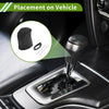 Lexus NX300 Gear Shift Knob Cover 2014-2021 Pebbled Black Faux Leather