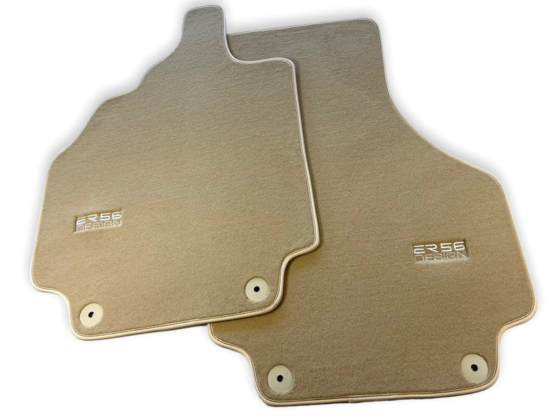 AUDI R8 2007-2013 - Tailored Carpets Set Beige Floor Mats