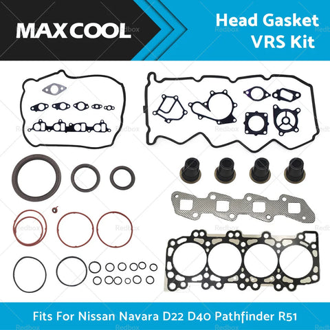 Nissan Navara D22 D40 R51 2.5L YD25 VRS Head Gasket Kit (2008-2015)