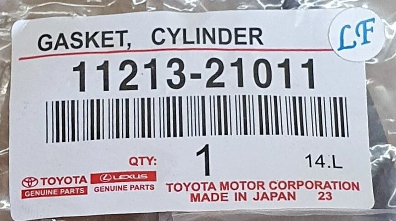 Toyota 1NZ-FE 1NZ-FXE 2NZ Genuine Valve Rocker Cover Gasket (2000–2010)