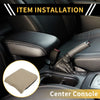 Ford F-150 2015-2020 Microfiber Leather Beige Center Console Cover