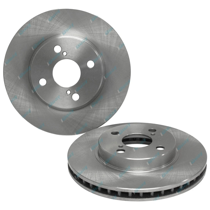 Toyota Corolla AE92 AE94 AE95 AE96 Front Disc Brake Rotors 2 x 238mm (1988-1995)