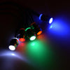 Car Boat Dash Panel Warning Lamp 10PC 8mm LED Indicator Lights