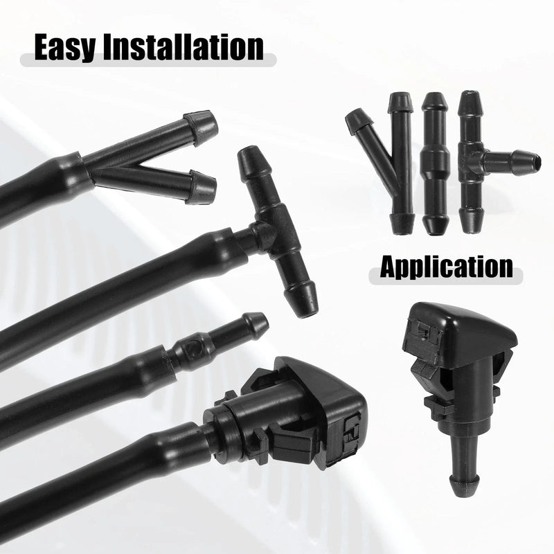 Dodge RAM Front Windshield Washer Nozzle Kit (Fits All Years)