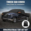 GMC Sierra 6.6ft Bed with Zipper Waterproof Car Cover 210D-PU Oxford