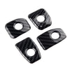 BMW X5 F15 4pcs Carbon Fiber Door Lock Knob Covers (2014-2017)