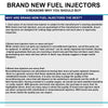 Honda CB500F CB500X CB500XA Fuel Injector (2013-2018)