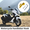 Motorcycle 1 Set Universal Handlebar Hook Load-Bearing Gold Tone